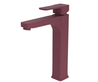 Fonteinkraan CUBIC | Aronia inclusief aansluitslangen